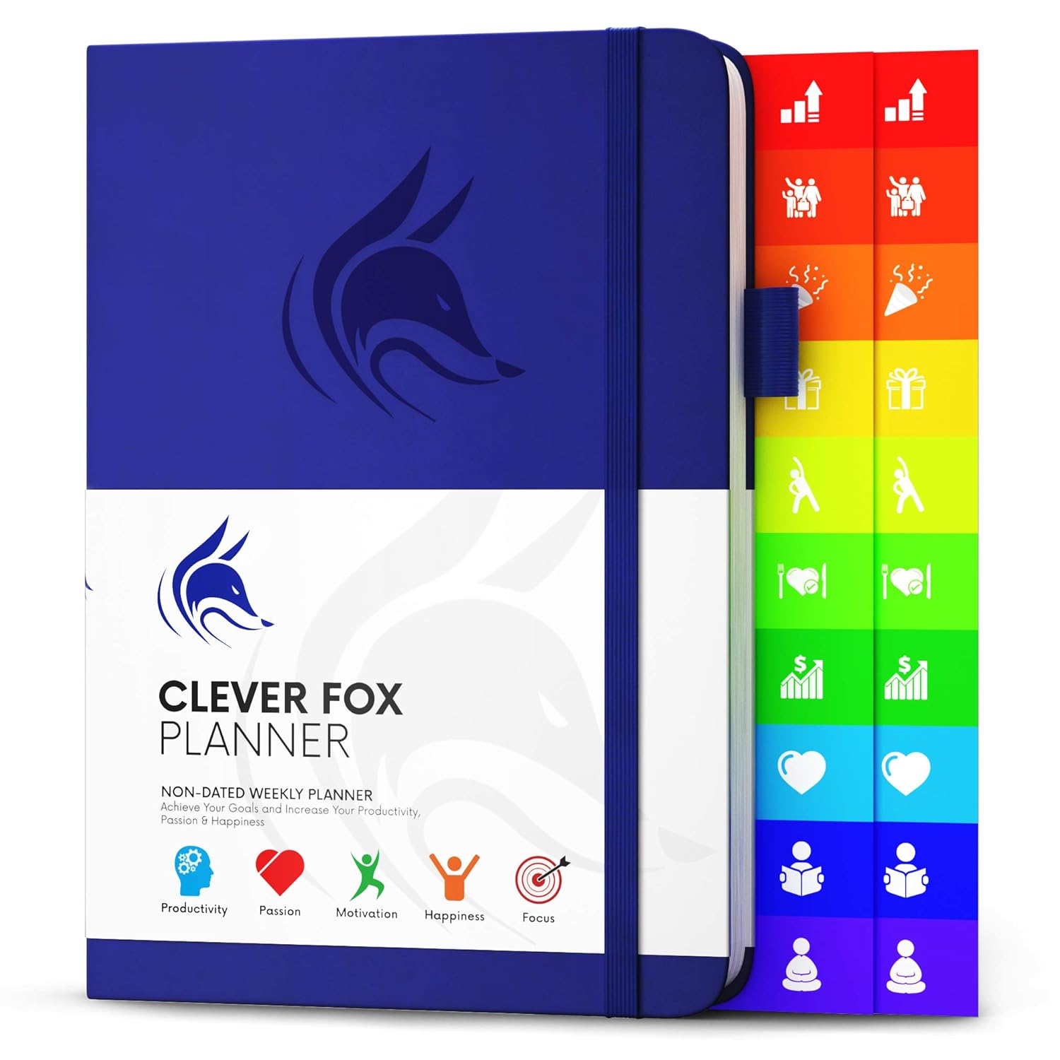 Clever Fox Planner Weekly & Monthly Planner to Increase Productivity