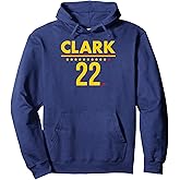 BreakingT Caitlin Clark: IND 22 - Indiana Basketball Pullover Hoodie