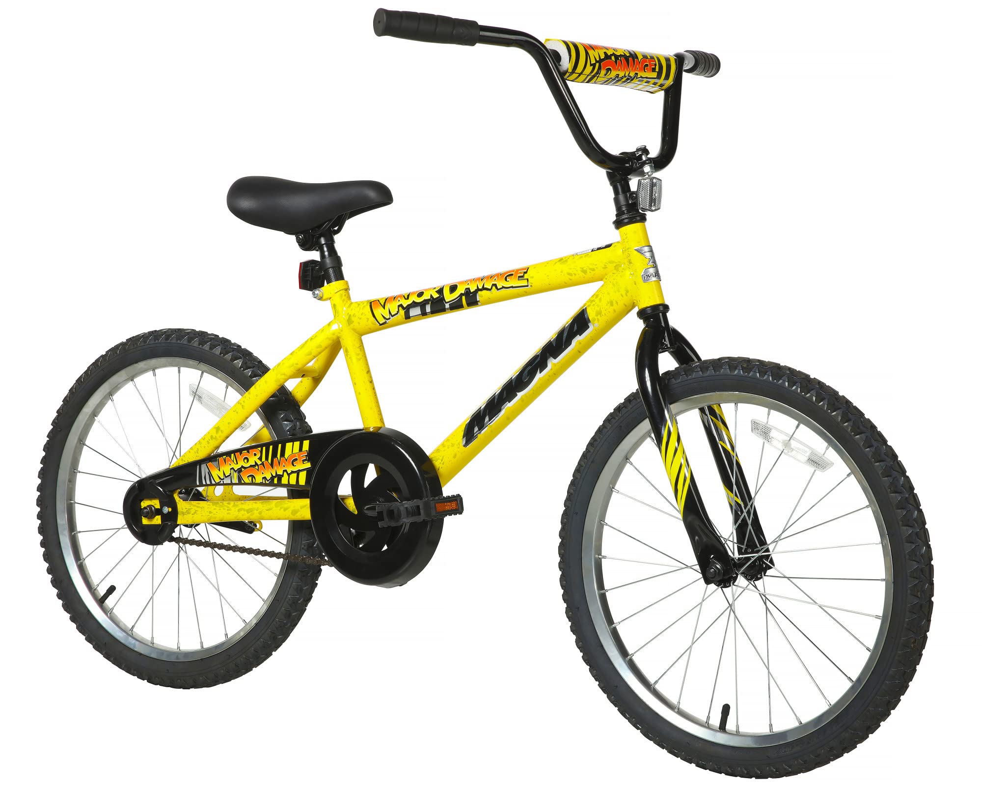 Dynacraft Magna Major Damage Children's Bike – Bold and Durable Design, Perfect for Kids Learning to Ride, Sturdy and Easy to Assemble, Ideal for Young Riders