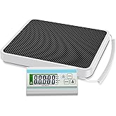 RAOYAN Medical Scale for Body Weight, 660 lb Weight Scale with Easy to Read Digital Display, 0.2 lb High Accuracy Body Weight Scale, 13.4" x 11.8" Platform, Doctor Office, Home, Bariatric Use