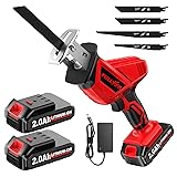 FULLYEA Reciprocating Saw Cordless, 0-3500SPM Power