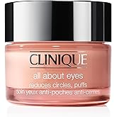Clinique All About Eyes Lightweight Eye Cream With Vitamin C | Hydrating, Brightening, Depuffing + Dark Circle Reducing