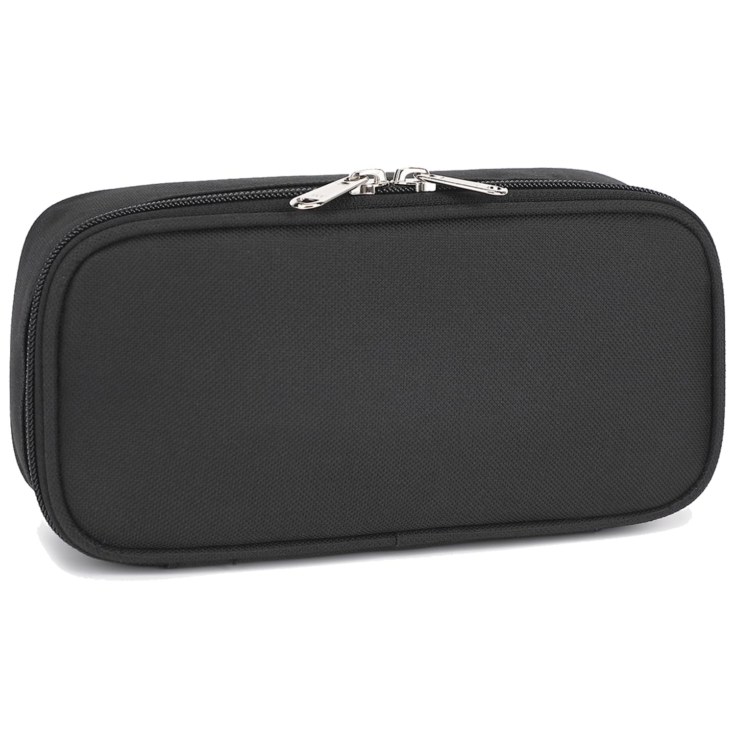 Photo 1 of FlowFly Large Capacity Pencil Case for Kids, Boys & Girls – Zippered Multi-Functional Pen Pouch, Soft & Portable Pencil Bag for School, Teens, Students, Black
