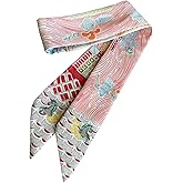 Elegant skinny Scarves for Women Holiday Gift Idea for Her Luxury Silky Ribbon for Purse Handle, Hair&Neck Fashion Accessory
