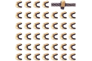 SPG Bow String Nock Points - 40 Packs Arrows Bowstring Nocking Point Set Archery Accessories String Buckle Clip for Recurve C