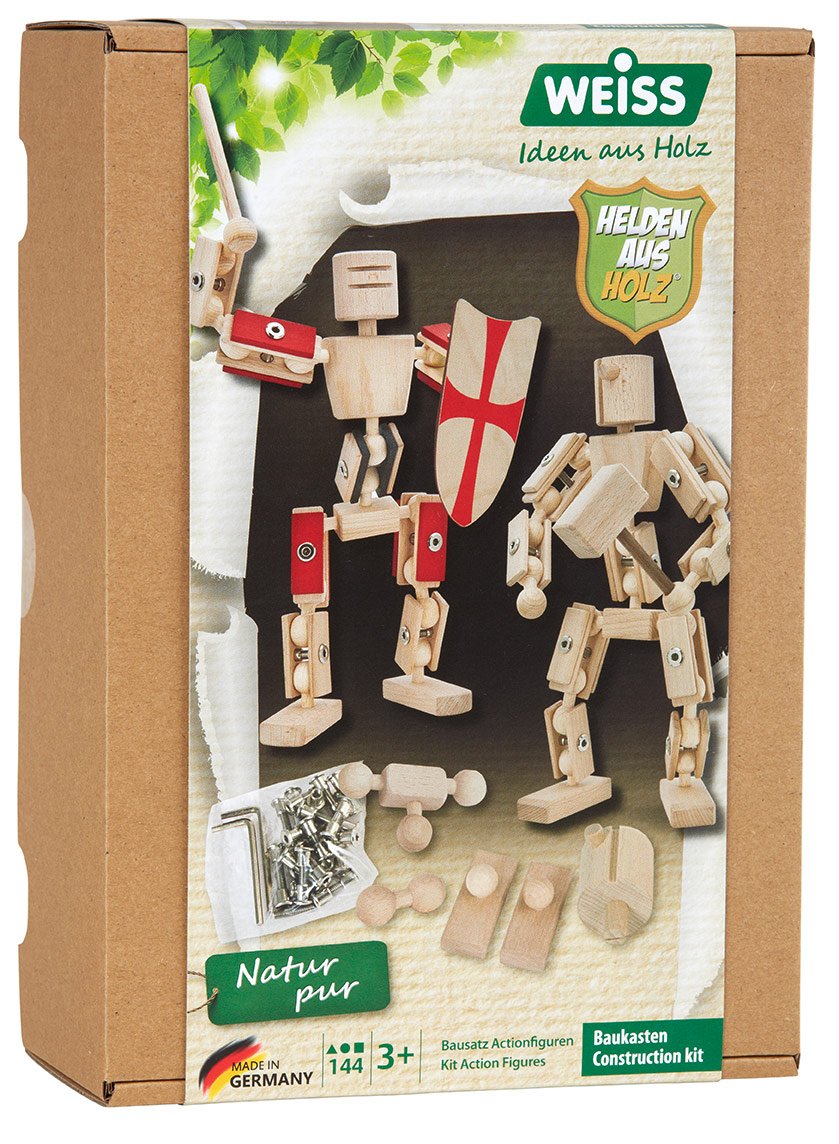 rewoodo Helden aus Holz - Holz Actionfiguren