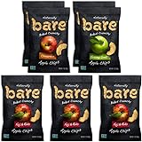Bare Natural Apple Chips, Variety Pack, Gluten Free + Baked, 1.7 Ounce (7 Count)