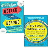 Gretchen Rubin 2 Books Collection Set (Better Than Before, The Four Tendencies)