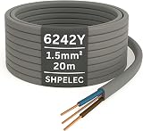 SHPELEC 1.0mm Twin and Earth Cable 6242YH BASEC Approved 5m-20m