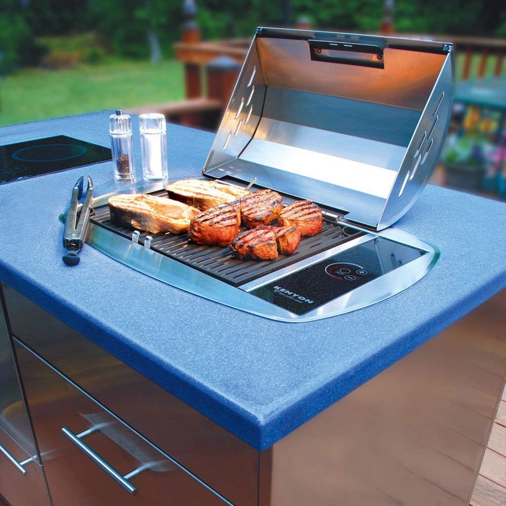 review Kenyon B70086 Rio All Seasons Built-In Electric Grill, 240-volt