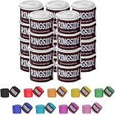 Ringside Mexican Style Boxing Hand Wraps 180" | Semi-elastic cotton blend, thumb loop, hook-loop closure, wrist support, knuckle coverage, for boxing, MMA, Muay Thai