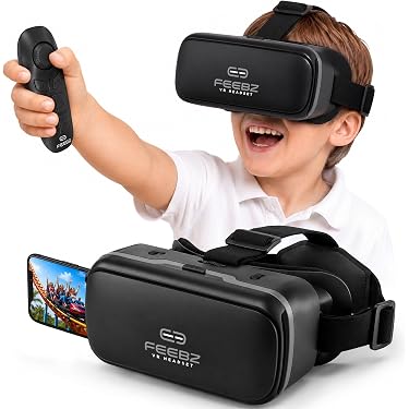 Amazon Best Sellers: Best Cell Phone Virtual Reality (VR) Headsets