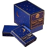 Starry Night Playing Cards, Elegant Hand-Drawn Midnight Designs and FREE Card Game eBook, Premium Deck of Cards with Metallic