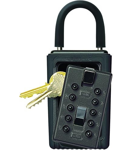 NRS Healthcare Supra M61469 C500 Key Safe Secure/Wall Mounted