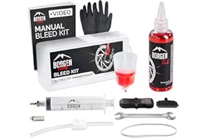 Borgen Bike Brake Bleed Kit for Shimano Hydraulic Disc Brakes I Brake Bleeder Kit Bike