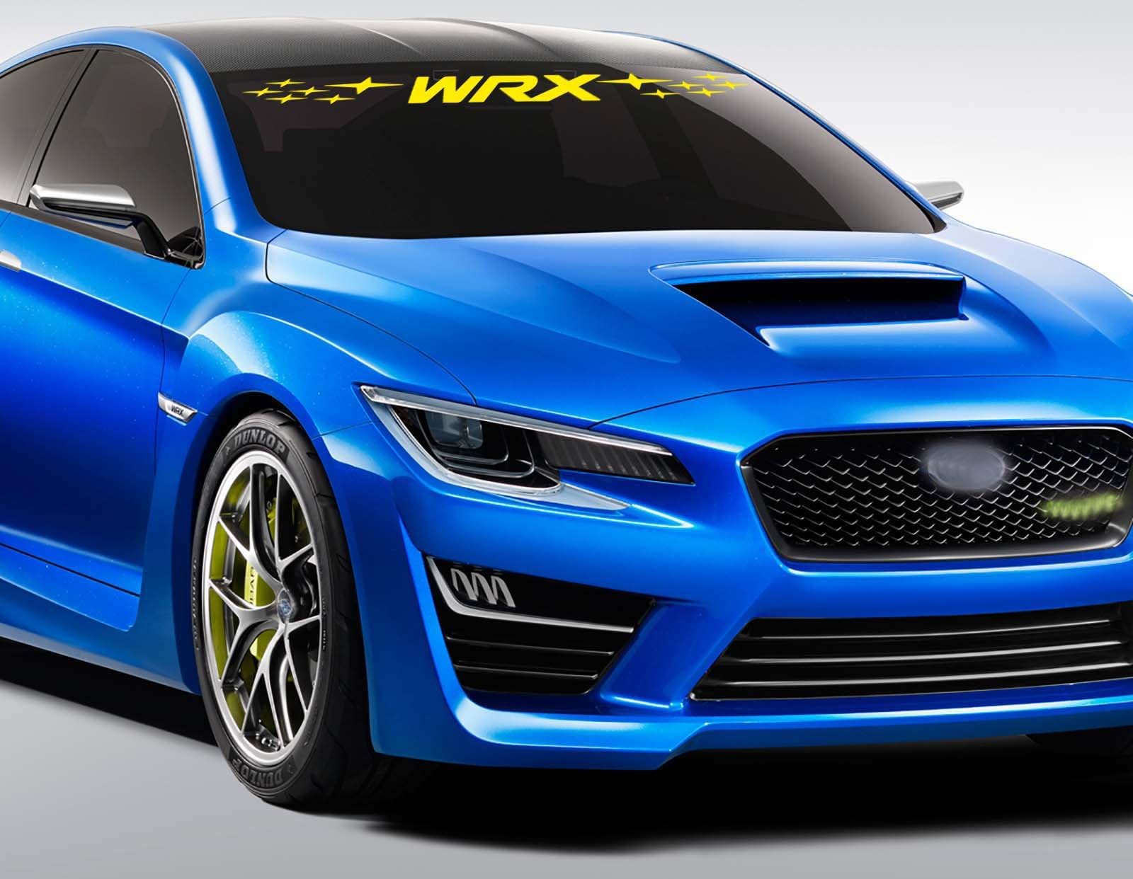 For SUBARU WRX Impreza Car VINYL STICKER Bumper Windshield BANNER JDM DECALS Graphic
