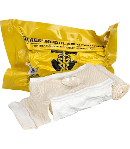 Amazon.com: OLAES Modular Trauma Bandage, 6″ Rolled, 1 Pack