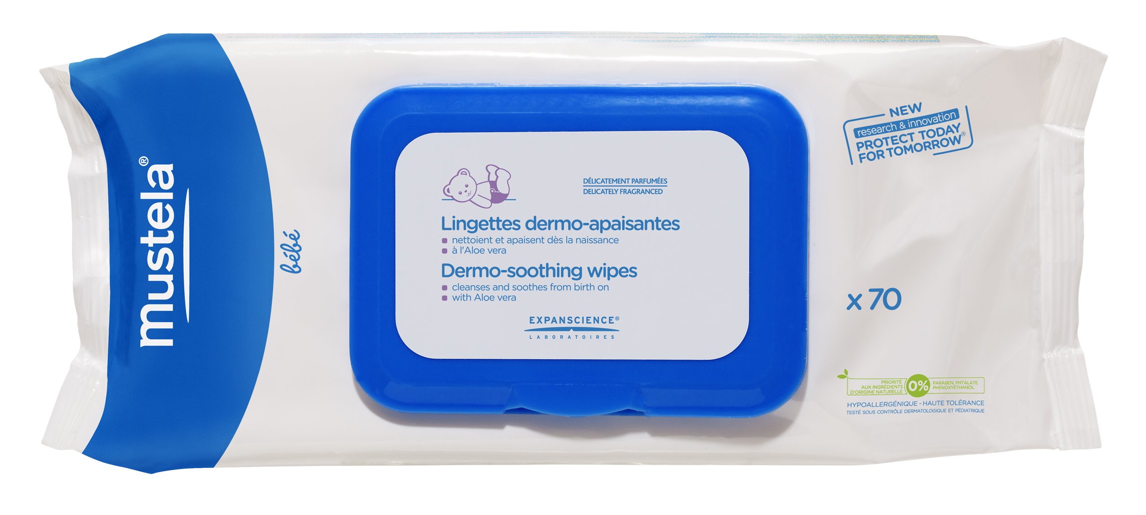 mustela soothing cleansing wipes