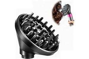 Portable Hair Diffuser Attachment for Dyson for Airwrap HS05 HS03 HS01, Hair Dryer Diffuser Nozzle Converting for Airwrap Sty