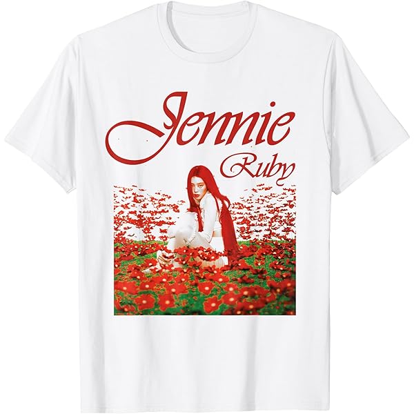 Amazon.com: Official Jennie Ruby Heart T-Shirt : Clothing