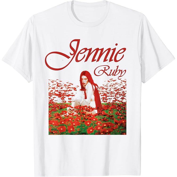 Amazon.com: Official Jennie Ruby Heart T-Shirt : Clothing, Shoes