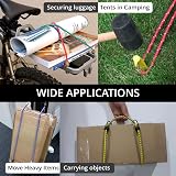 ANSIO Bungee Cords with Hooks Assorted Pack 12 Elastic Straps 16-40in view 6