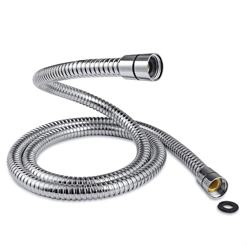 Samodra 1.25m Shower Hose Stainless Steel Universal G 1/2" Fitting