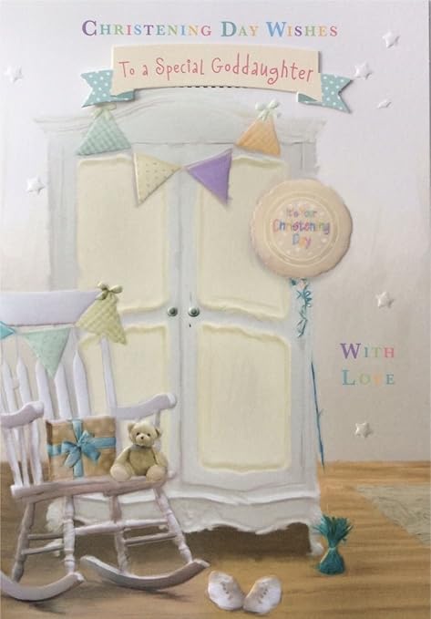 Biglietto Di Auguri Per Battesimo Con Titoli Di Un Figlioccio Speciale Per Una Figlioccia Speciale A Un Nipote Speciale Per Una Nipote Speciale Amazon It Cancelleria E Prodotti Per Ufficio