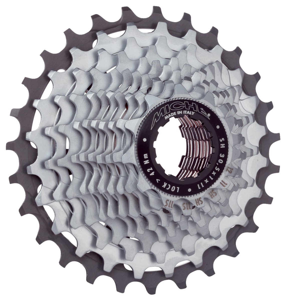 Miche Cicli Bonin Unisex Adult Shimano Fac Primato Light 11 Speed Cassette - Silver, One Size