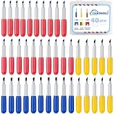 THANMAO 40 Pcs Replacement Blades Compatible with Explore Air 2/Air 3 /Maker/Maker 3/4 Cutting Machines - includ 10PCS Fine-Point Blades, 20PCS Standard Blaeds and 10PCS Deep Cutting Blades
