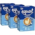 EQUAL 0 Calorie Sweetener, Sugar Substitute, Zero Calorie Sugar Alternative Sweetener Packets, Sugar Alternative, 230 Count, Pack of 3