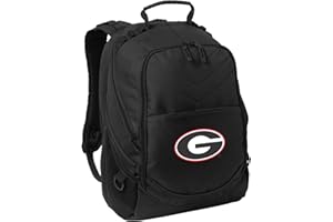 BROAD BAY Georgia Bulldogs Backpack University of Georgia Laptop Computer Bags (Black)