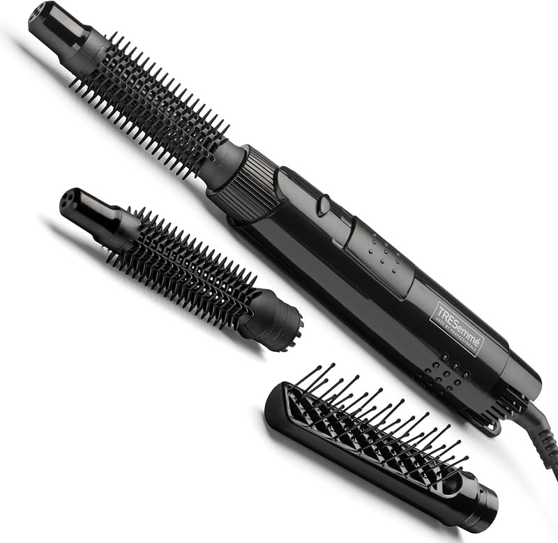 TRESemmé Full Finish Air Styler 300W 3 Brush Attachments 23mm 19mm Vent