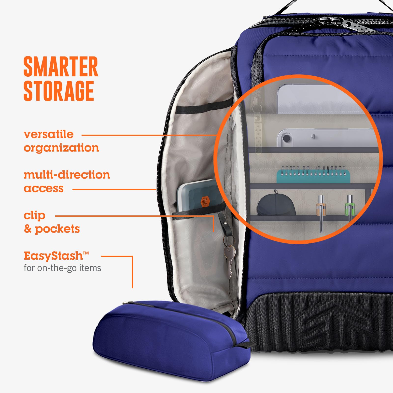 STM Dux 16L Backpack - Slim, Rugged, Comfortable, Innovative, Versatile, 360 Degree Protective Backpack for Men & Women, Fits up to a 16