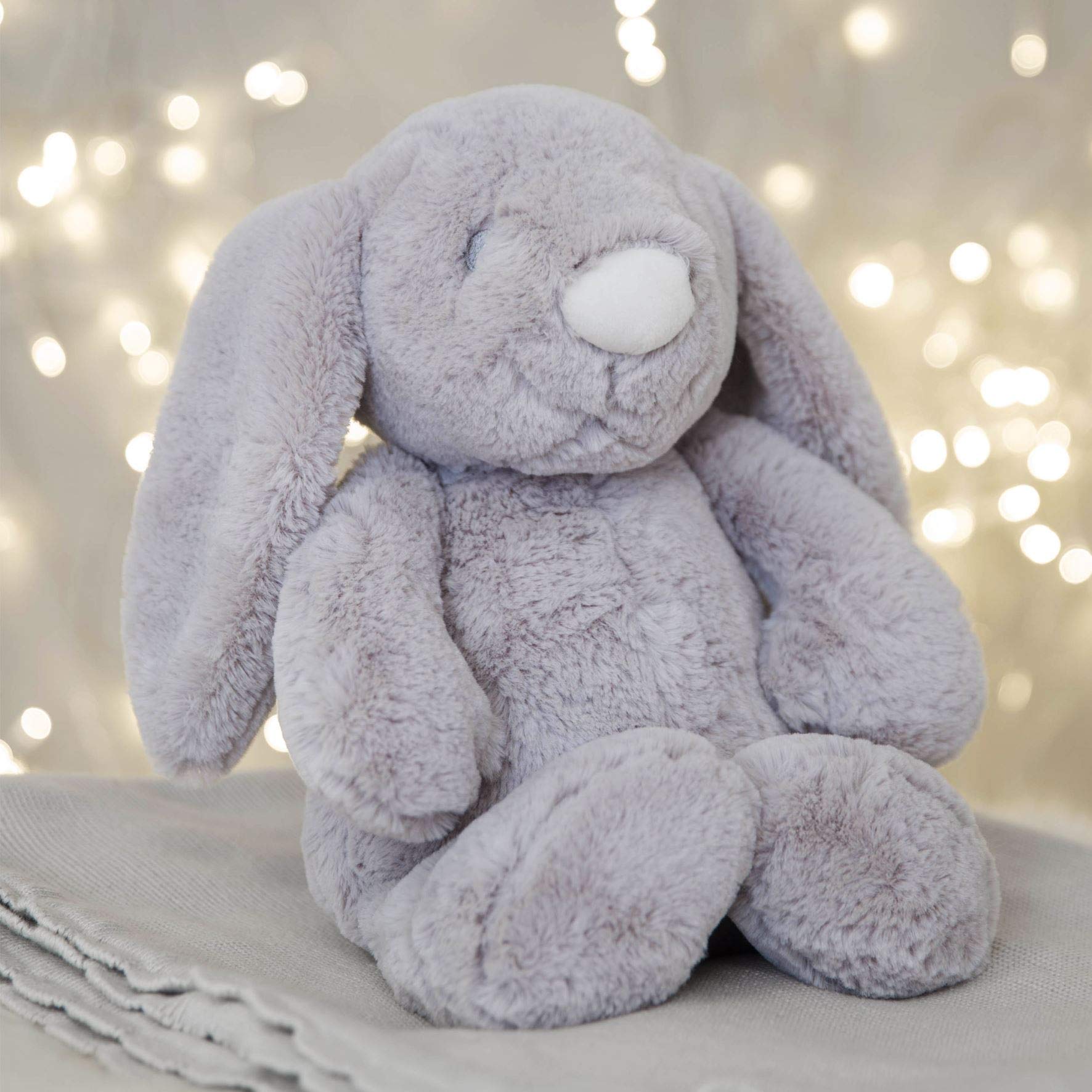 Bambino Grey Soft Plush Bunny Rabbit Soft Toy Large 31cm