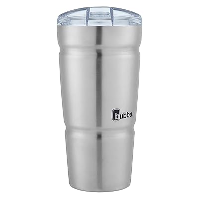 Bubba Straw Envy S Vacuum-Insulated Steel Tumbler, 18 oz, таза Lid