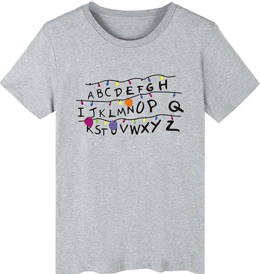 SERAPHIE Unisex Stranger Things T-Shirt Sommer Stranger Things T-Shirt Männer Hip Hop Stranger Things Tshirt