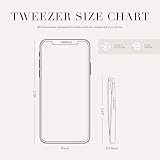 Tweezerman Neon Purple Slant Tweezer Stainless Steel Hair Removal Precision view 4