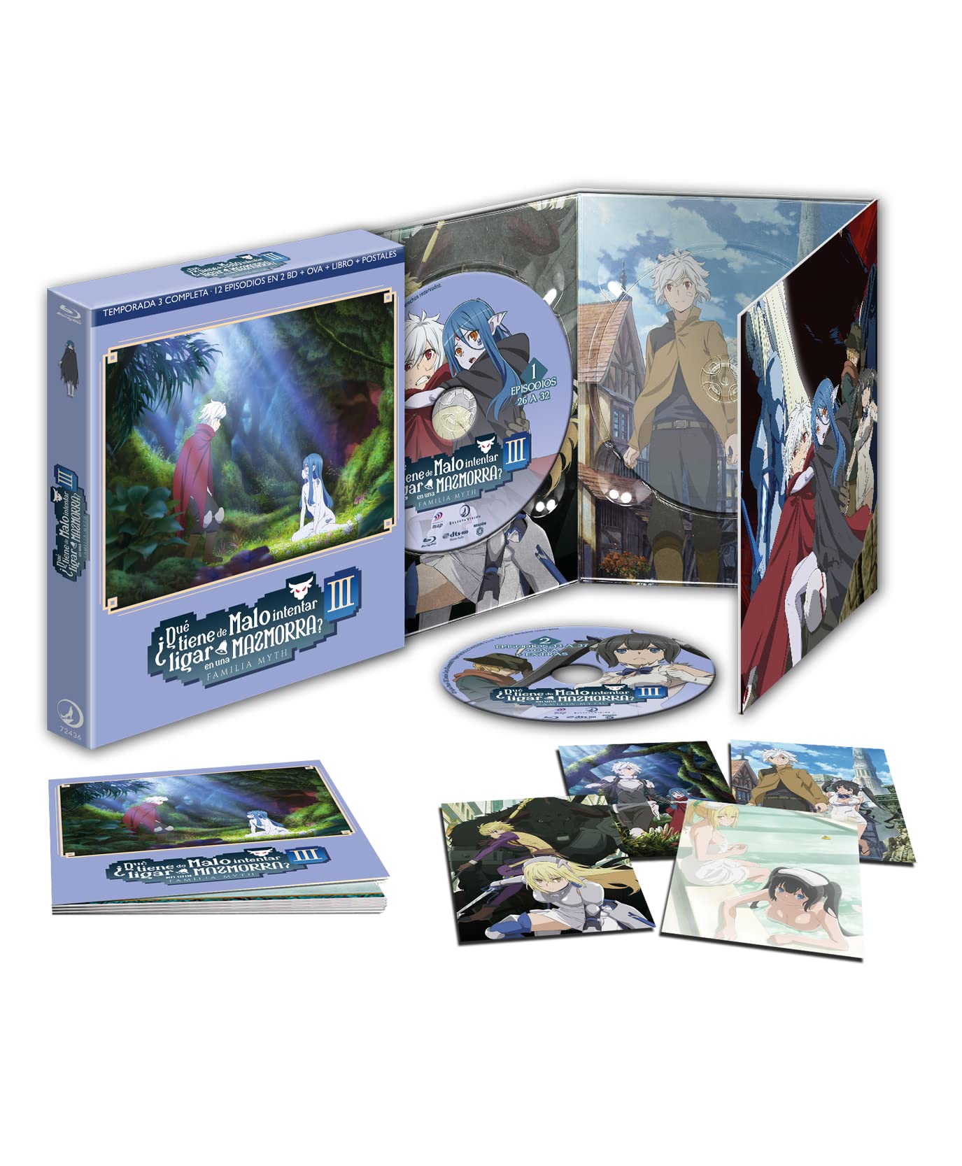 Danmachi 3ª Temp ¿que tiene de..? - BD