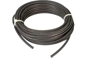 Erie Tools Hydraulic Hose SAE 100R17 - 1/4" ID - 1 High Tensile Steel Wire Braids - Hose Only - 100 Feet