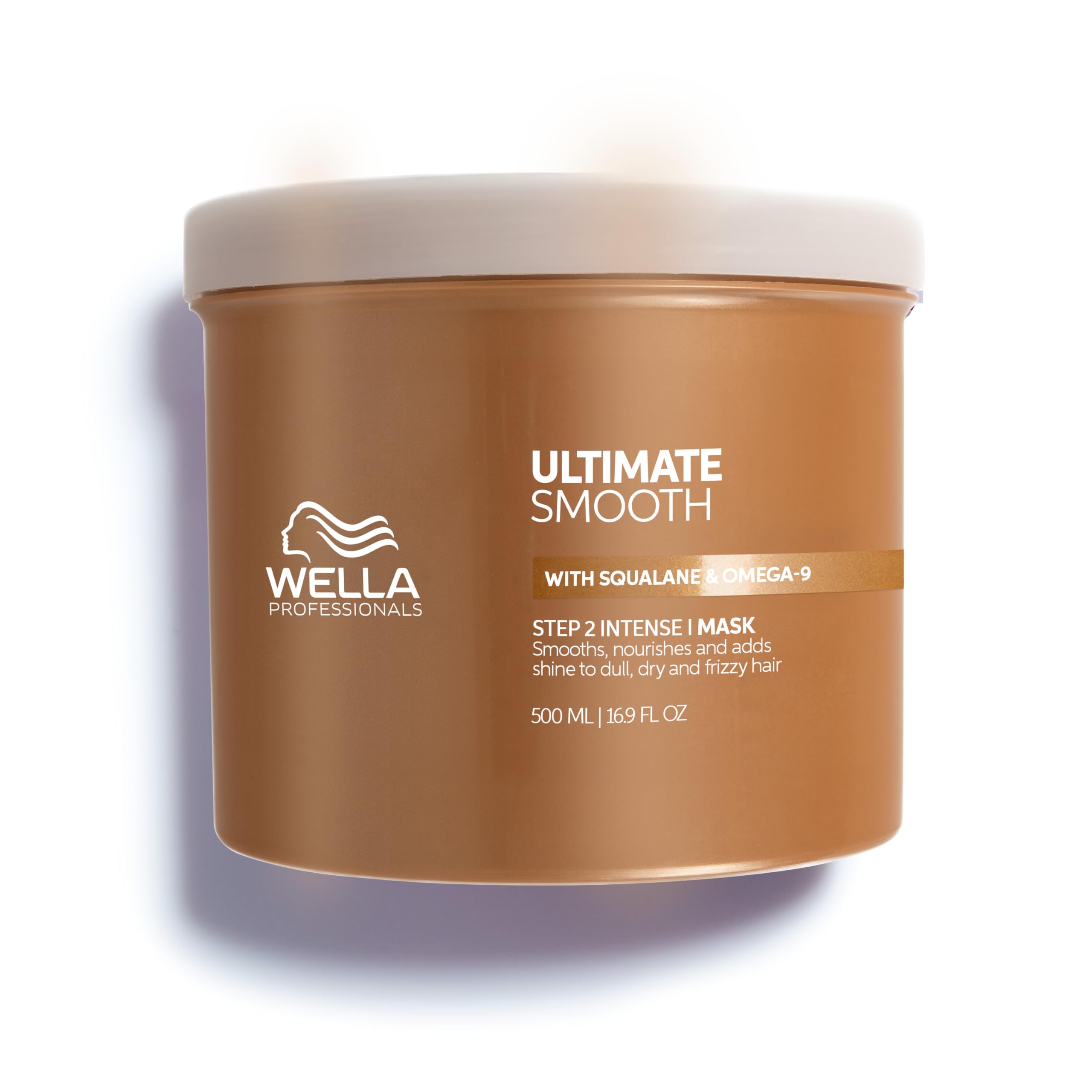 Wella Professionals ULTIMATE SMOOTH Hair Mask - Nourishing Hair Treatment With Squalane & Omega 9 - For Dry, Dull & Frizzy Hair(500ml)
