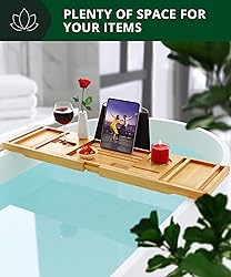 ROYAL CRAFT WOOD Premium Foldable Bathtub Tray