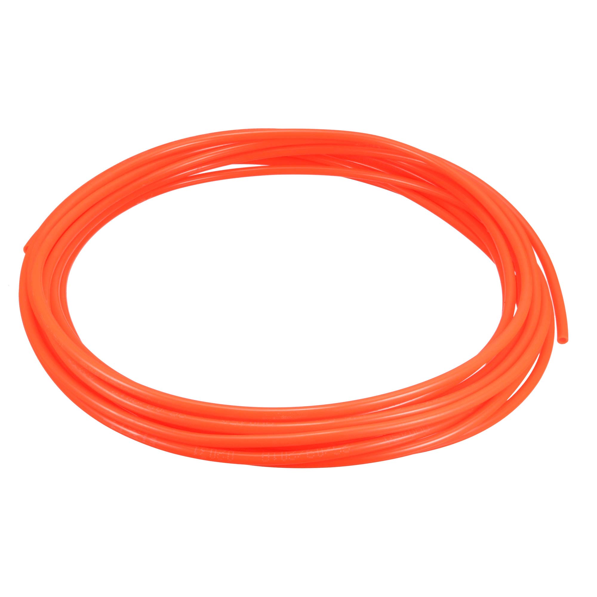 sourcing map Pneumatic Air Tubing, 4mm OD x 2.5mm ID 6m(236 Inch) PU Polyurethane Air Compressor Tubing Hose Pipe