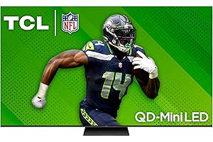 TCL 85-Inch QM7 QD-Mini LED QLED 4K Smart TV with Google TV (85QM751G, 2024 Model) Dolby Vision IQ, Dolby Atmos, HDR, Game Ac