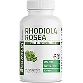 Image 35: Bronson Rhodiola Rosea Adaptogen for Stress, Mood & Energy, 60 Capsules | Brain Health Support, Vegetarian, Non-GMO, Gluten-F