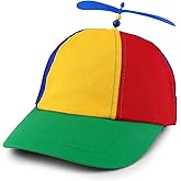 Armycrew Helicopter Propeller Fun Party Hat Fits Child to Adult XXL