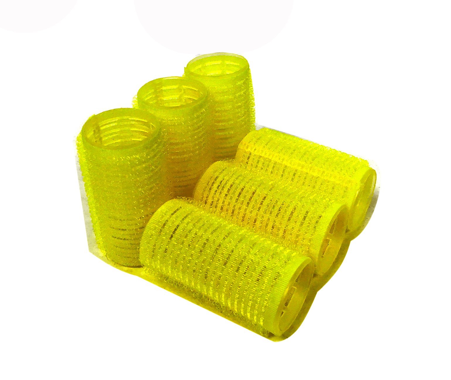 4 Self Stick, Self Grip Holding Hair Rollers Cling Styling