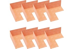 UCANVIN 8 Pack Inside Waterproofing Corner Shower Membrane Corner Shower Seamless Membrane Corner Polyethylene Corner Membrane for Bathtub and Steam Room
