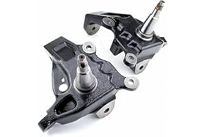 PARTSFLOW 3.5" Lift Spindles Steering Knuckle 2WD Only For 1997-2003 Ford F150 For 2004 Ford F150 Heritage Trucks