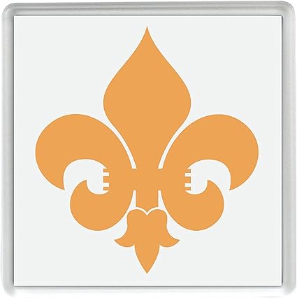 Amazon Co Jp フルール ド リス絵文字58 Mm X 58 Mm冷蔵庫マグネット ホーム キッチン